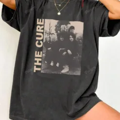 Vintage The Cure Band T-Shirt | Oversized 80s Rock Graphic Tee